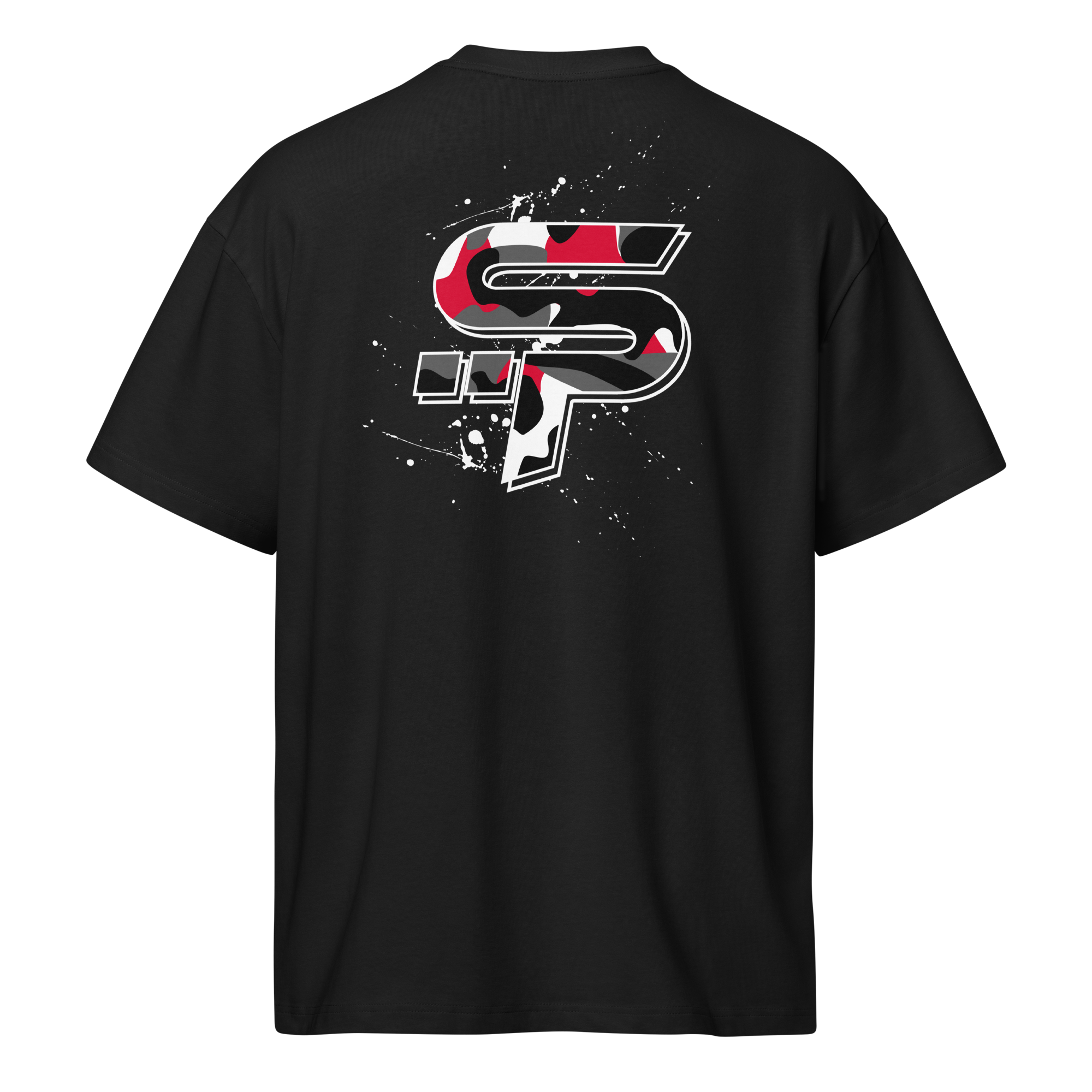"SP" Red Camo Heavy Box Tee
