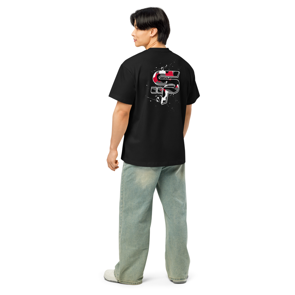 "SP" Red Camo Heavy Box Tee