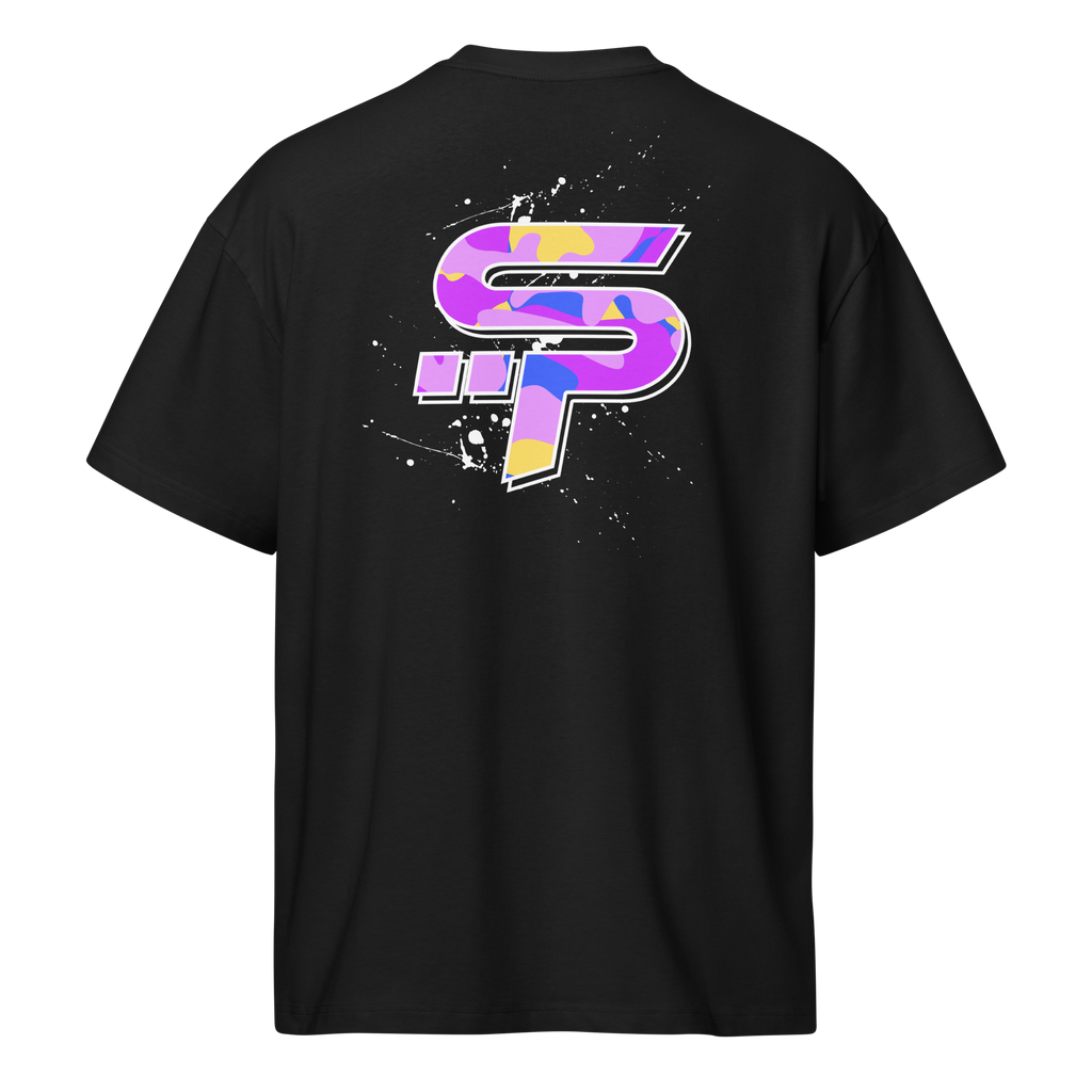 "SP" Paddle Pop Camo Heavy Box Tee