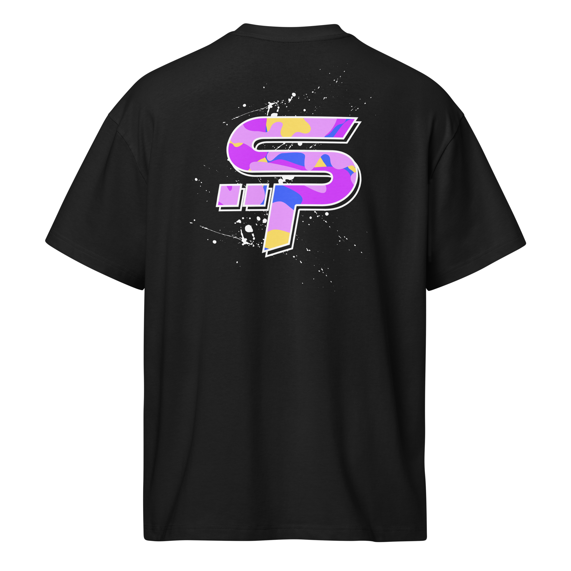 "SP" Paddle Pop Camo Heavy Box Tee