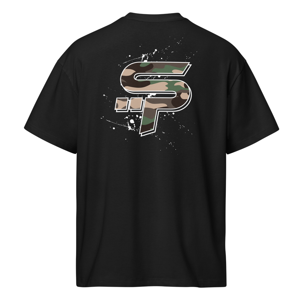 "SP Green Camo Heavy Box Tee