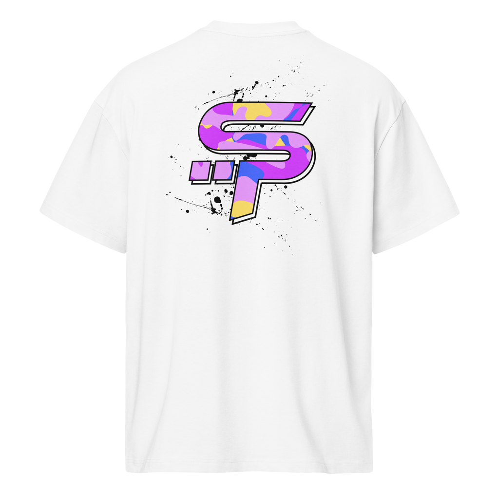 "SP" Paddle Pop Camo Heavy Box Tee