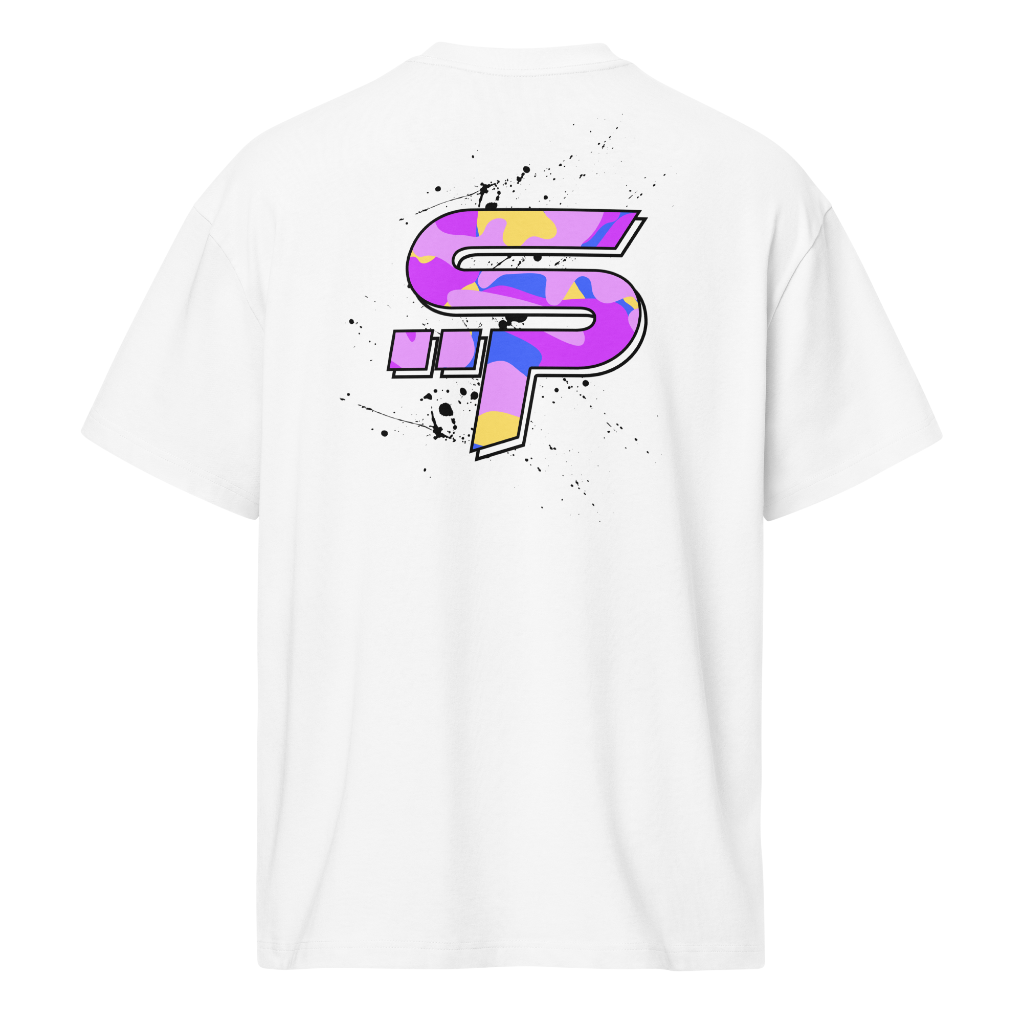 "SP" Paddle Pop Camo Heavy Box Tee