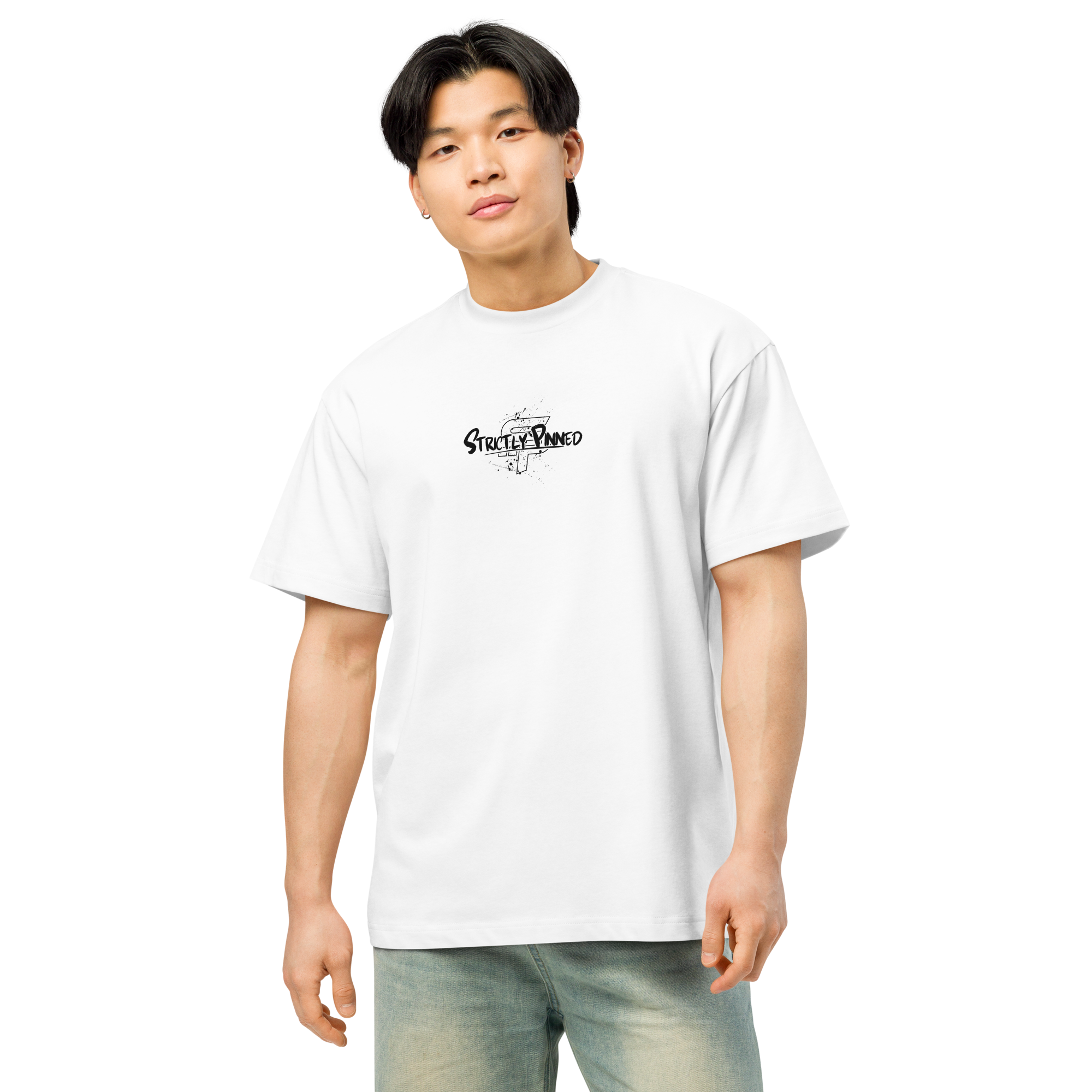 "SP" Blue Camo Heavy Box Tee