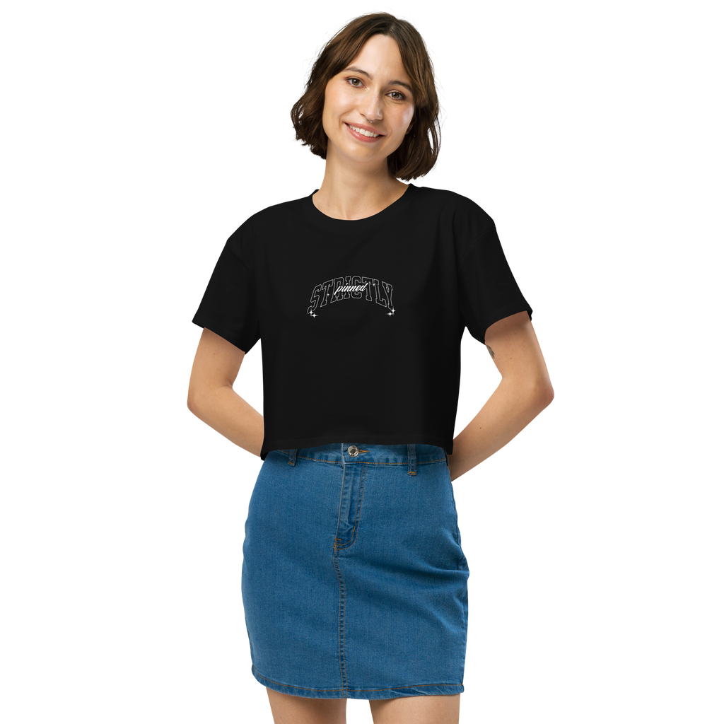 "In Dirt We Trust" Women's Crop