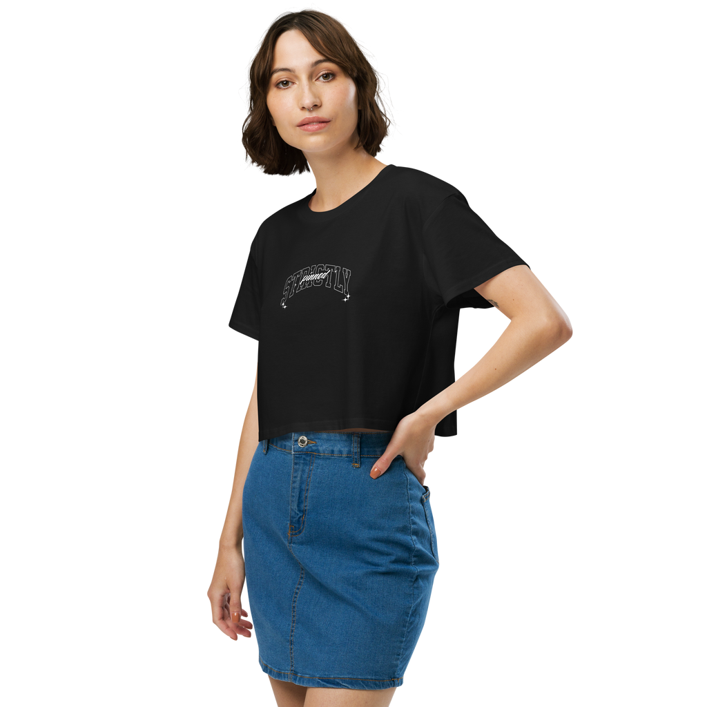 "In Dirt We Trust" Women's Crop