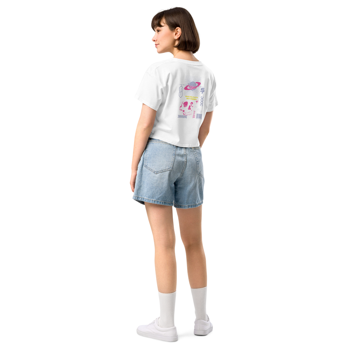 "Holeshot" Women's Crop